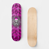 Skateboard Princess Skull & Bones (Vorderseite)