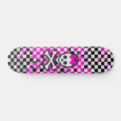 Skateboard Princess Skull Girls (Horizontal)