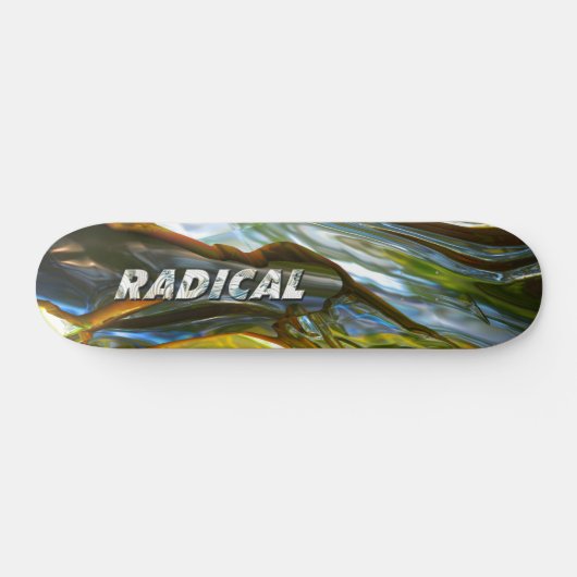 Skateboard Radical Art 33B (Horizontal)