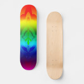 Skateboard, Rainbow Peace Symbol Skateboard (Vorderseite)