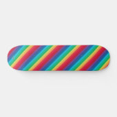 Skateboard Rainbow Vertical Stripe HAMbWG (Horizontal)