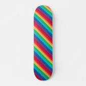 Skateboard Rainbow Vertical Stripe HAMbWG (Vorne)