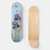 Skateboard RED STARS BLUE IRIS (Vorderseite)