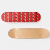 Skateboard Red Tulip (Horizontal)