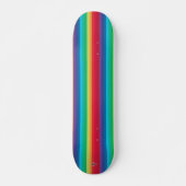 Skateboard Regenbogen Streifen HAMbWG (Vorne)