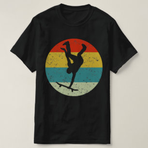 SKATEBOARD retro vintage Silhouette 70er T-Shirt
