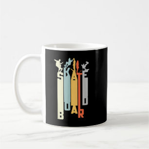 Skateboard Retro Vintage Skateboard Lover Geschenk Kaffeetasse