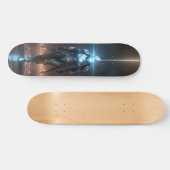 Skateboard Robot guerrero galáctico (Horizontal)