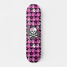 Skateboard "Rosa Bow"