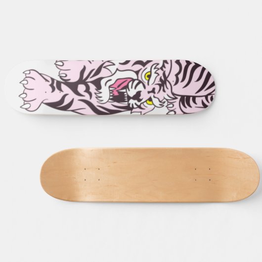 Skateboard Rosa Tiger (Horizontal)