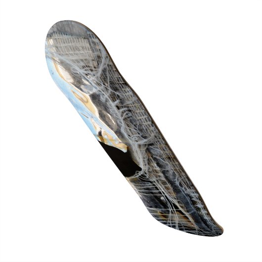 Skateboard "Rusted Chrome & Old Duct Tape" (Vorderseite)