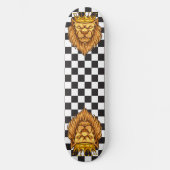 Skateboard Rustic Lion King Crown (Vorderseite)