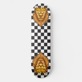 Skateboard Rustic Lion King Crown
