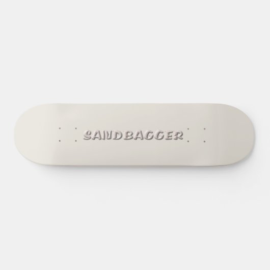 Skateboard Sandsbagger (Horizontal)