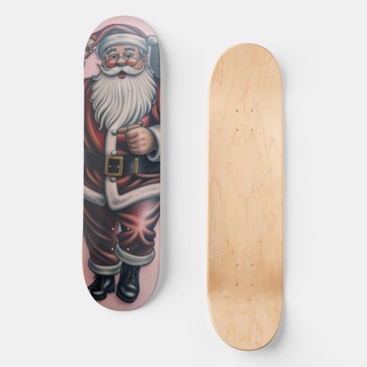 Skateboard Santa Tattoo 1 (Vorderseite)