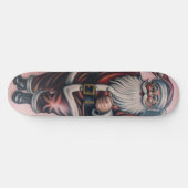 Skateboard Santa Tattoo 1 (Horizontal)