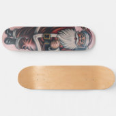 Skateboard Santa Tattoo 1 (Horizontal)