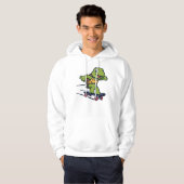 Skateboard-Schildkröte Hoodie (Vorne ganz)