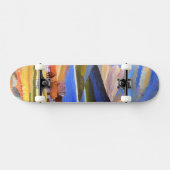Skateboard Scottish Highlands (Horizontal)