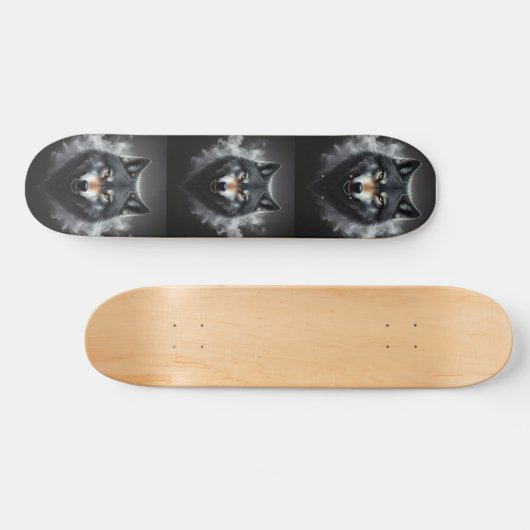 Skateboard "Shadow Wolf" (Horizontal)