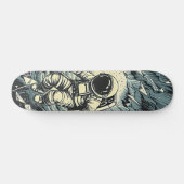 Skateboard "Shattered Cosmos Astronaut" (Horizontal)