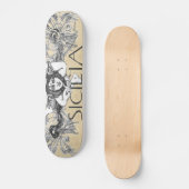 Skateboard Sicilia (Vorderseite)