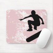 Skateboard. Silhouetten. Mousepad (Mit Mouse)