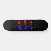 Skateboard-Silhouetten Skateboard (Horizontal)
