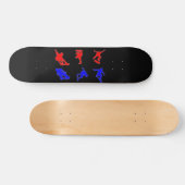 Skateboard-Silhouetten Skateboard (Horizontal)