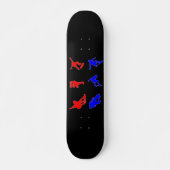 Skateboard-Silhouetten Skateboard (Vorne)