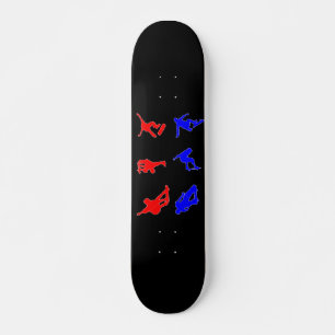 Skateboard-Silhouetten Skateboard