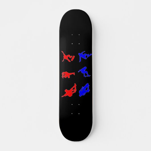 Skateboard-Silhouetten Skateboard (Vorne)