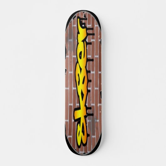 Skateboard sk8er (Vorne)