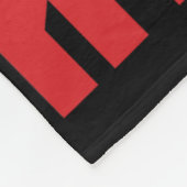 Skateboard Skate Hart Oder Geh Nach Hause Fleecedecke (Ecke)