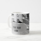 Skateboard Skate Park Graffiti Geschenk Brauch Kaffeetasse (Vorderseite Links)