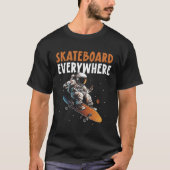 Skateboard Skate Skater Skateboard Skateboarder T-Shirt (Vorderseite)