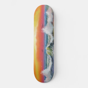 Skateboard Skateboard Malerei