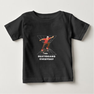Skateboard Skateboard Vintager Skater Baby T-shirt