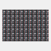 Skateboard - Skateboarder Funny Park Benz Geschenkpapier Set (Vorderseite 2)