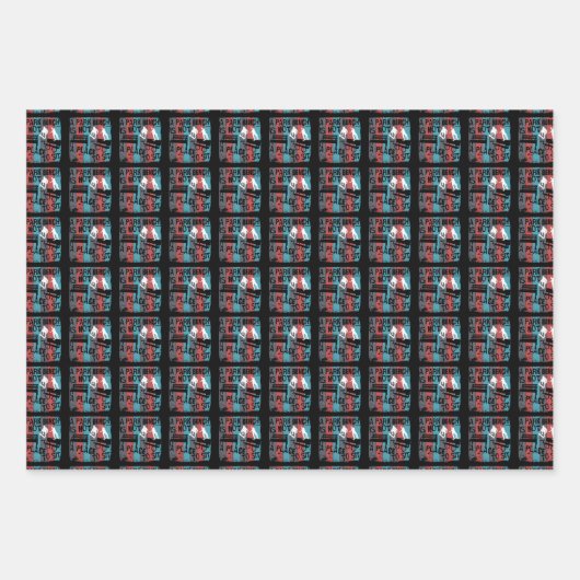 Skateboard - Skateboarder Funny Park Benz Geschenkpapier Set (Vorderseite 2)