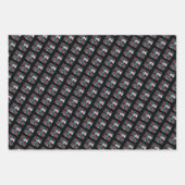 Skateboard - Skateboarder Funny Park Benz Geschenkpapier Set (Vorderseite 3)