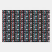 Skateboard - Skateboarder Funny Park Benz Geschenkpapier Set (Vorderseite 2)