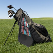 Skateboard - Skateboarder Funny Park Benz Golfhandtuch (Gras)