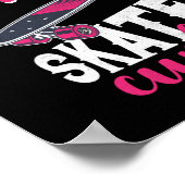 Skateboard Skateboarder Real Girls Skate Curbs Poster (Ecke)