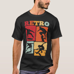 Skateboard Skateboarding Skater Vintage-Boarder Sk T-Shirt
