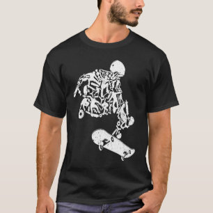 Skateboard Skateboarding Skater Vintage Retro Bret T-Shirt
