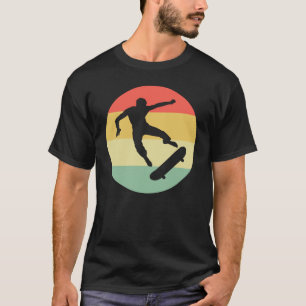 Skateboard Skateboarding Vintage Geschenk T-Shirt