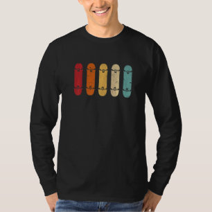 Skateboard Skaten Skateboarder Skater Retro Sk T-Shirt