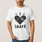 Skateboard Skater Kickflip Skaten Funny Gift Idee T-Shirt (Vorderseite)