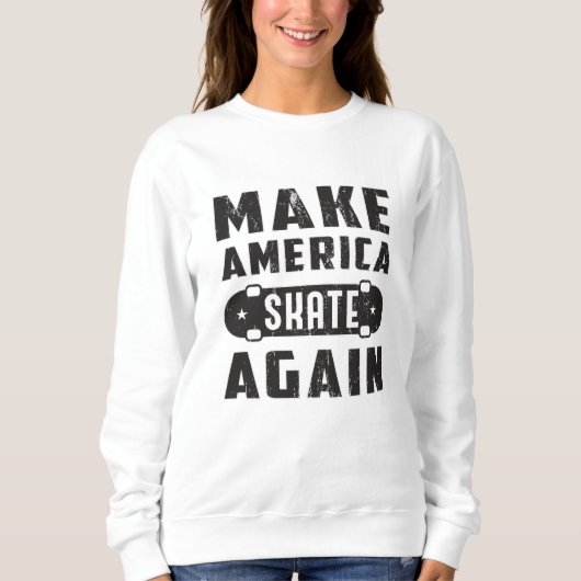 Skateboard Skater Skateboarder Halfpipe - Geschenk Sweatshirt (Vorderseite)